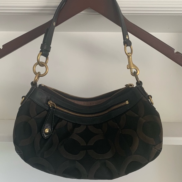 Coach Handbags - Coach Coach Coach! Black with gold like hardware